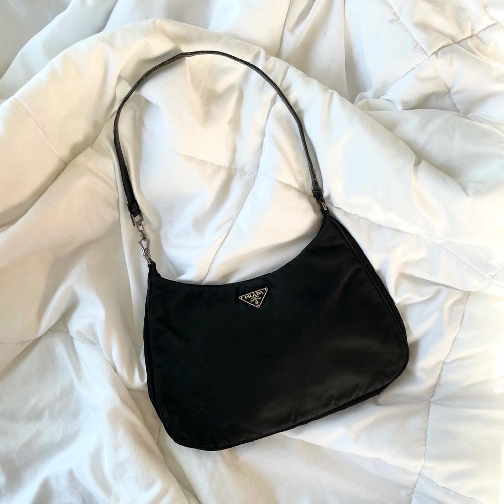 SOLD Prada Nylon Hobo Bag